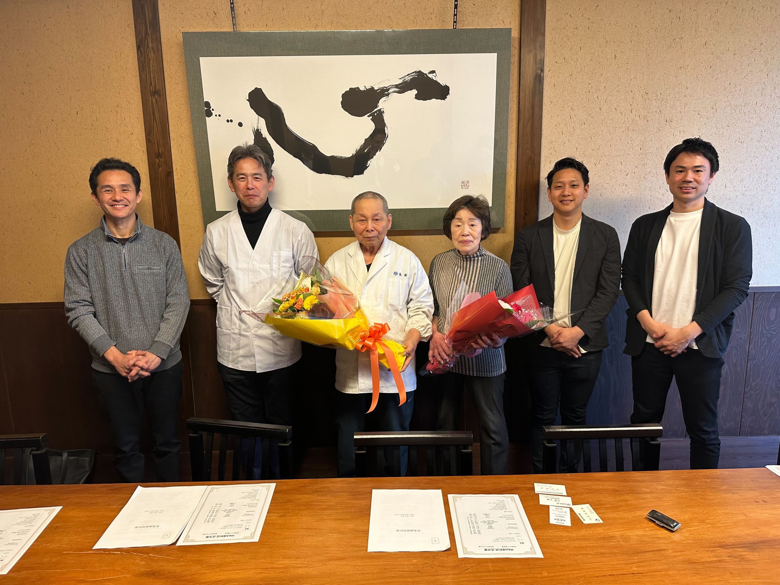 ご家族と譲受側代表