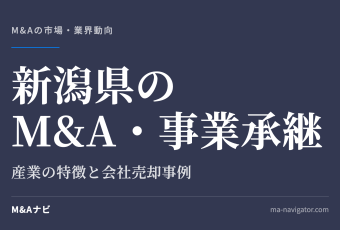 新潟県のM&A・事業承継｜新潟県のM&A・事業承継の特徴について解説しますのアイキャッチ